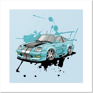 Customized Classic Cars Posters and Art